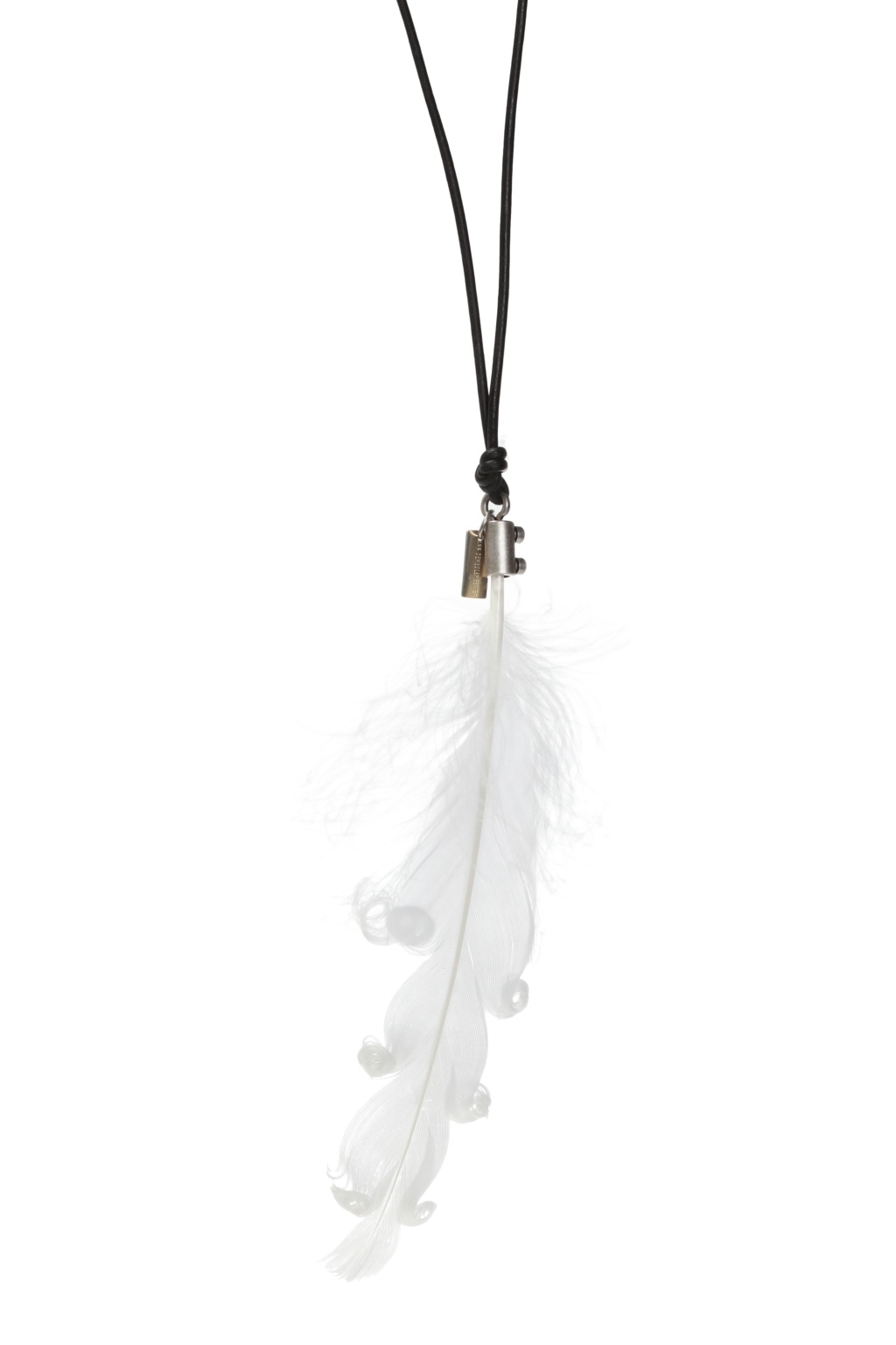 Ann Demeulemeester Goose feather necklace | Men's Jewelery | Vitkac